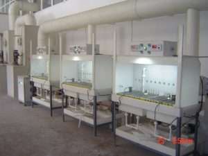 Gold refining equipment