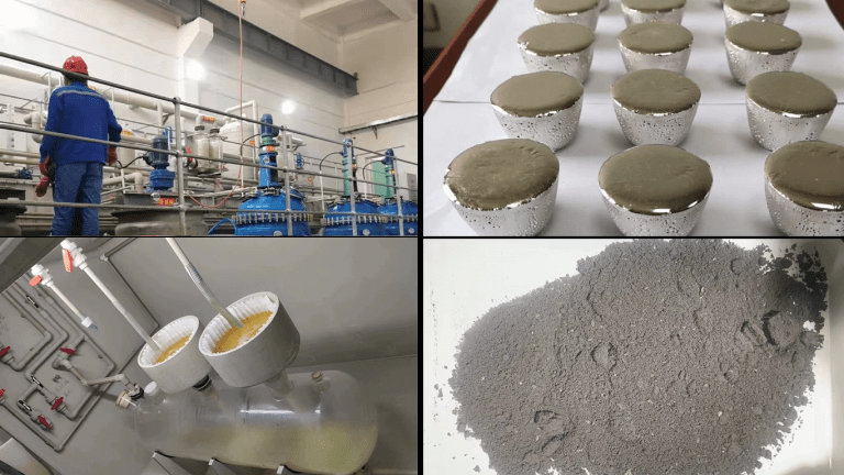 Process of smelting waste catalyst into palladium