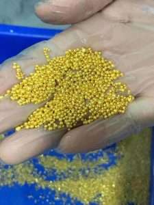 Key technologies for recycling jewelry gold