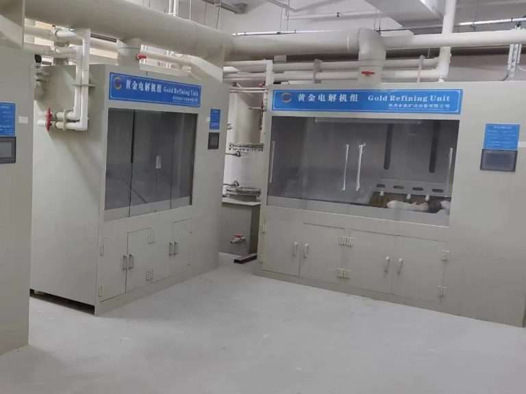 Gold electrolysis equipment 33