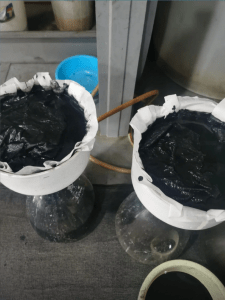 Recycling iridium oxide refining method