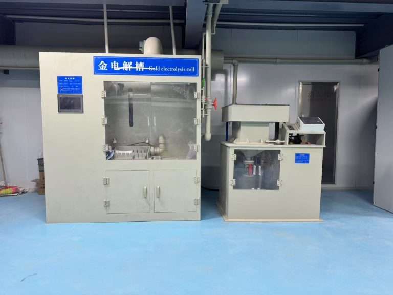 Intelligent gold electrolysis equipment